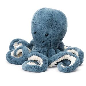 Jellycat Blue & Cream Octopus Plush